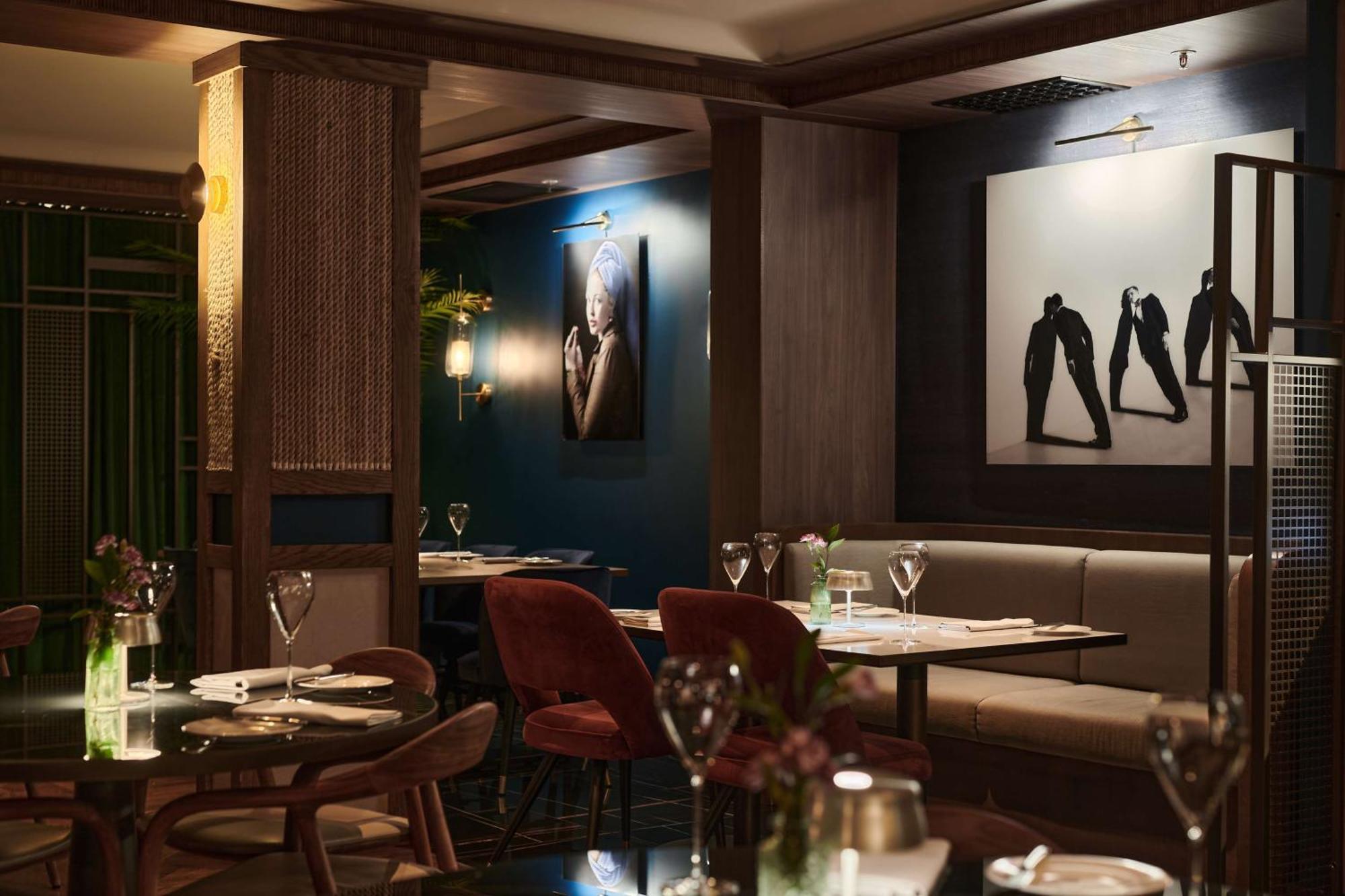 Radisson Blu Plaza Hotel, Oslo Ngoại thất bức ảnh Interior of the restaurant